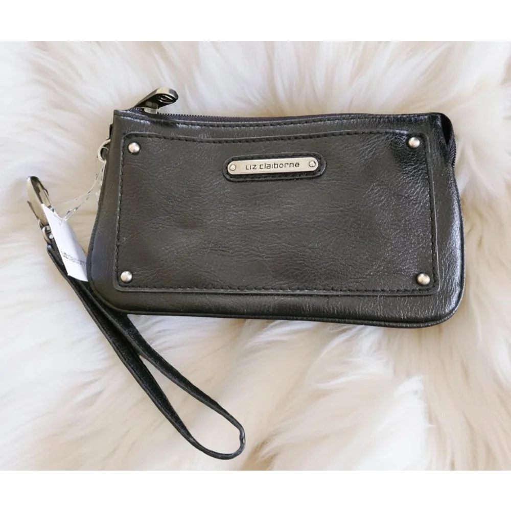 Liz Claiborne | Black Wristlet